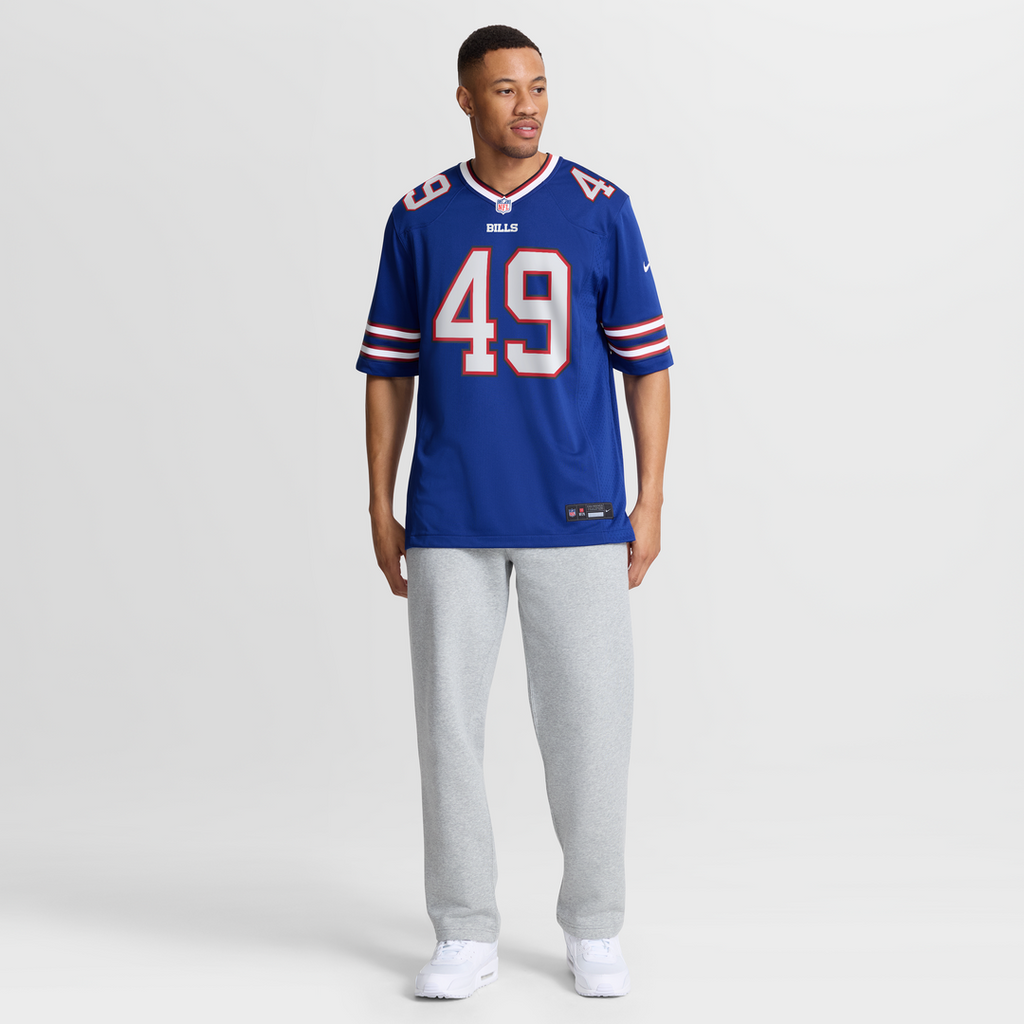Buffalo Bills DaShaun White Nike Royal Team Game Jersey - product image 4