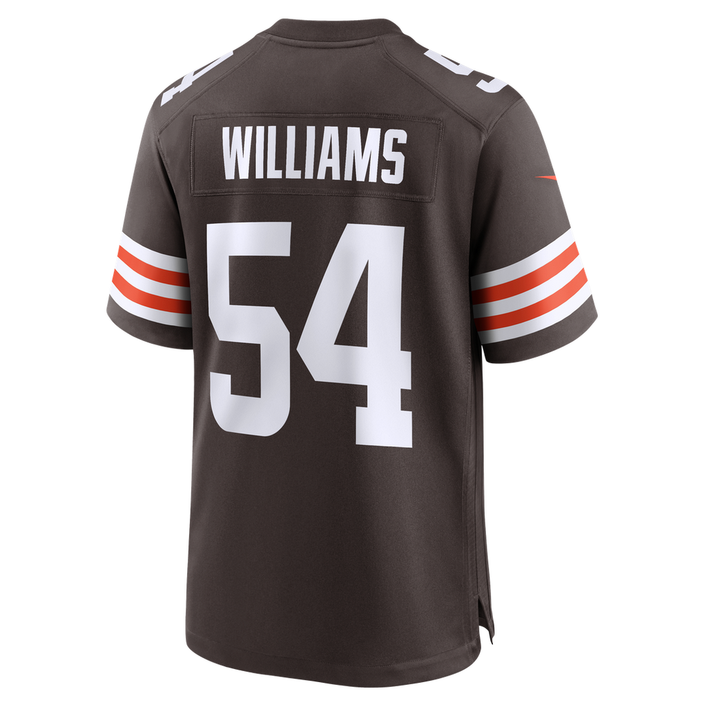 Cleveland Browns Sam Williams Nike Brown Team Game Jersey - product image 5