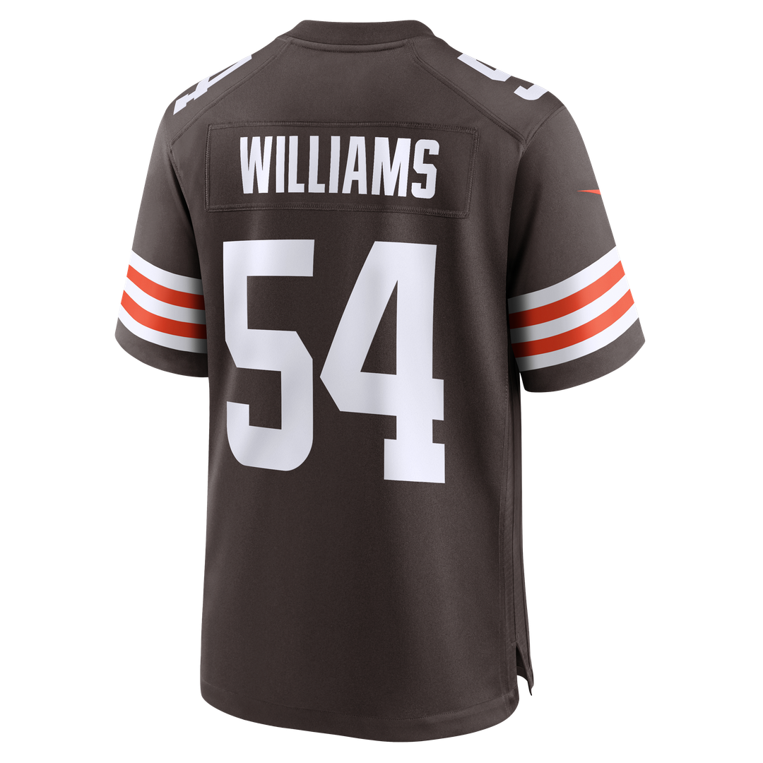 Cleveland Browns Sam Williams Nike Brown Team Game Jersey - product image 5
