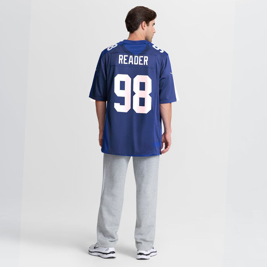 New York Giants D.J. Reader Nike Royal Game Jersey - product image 5