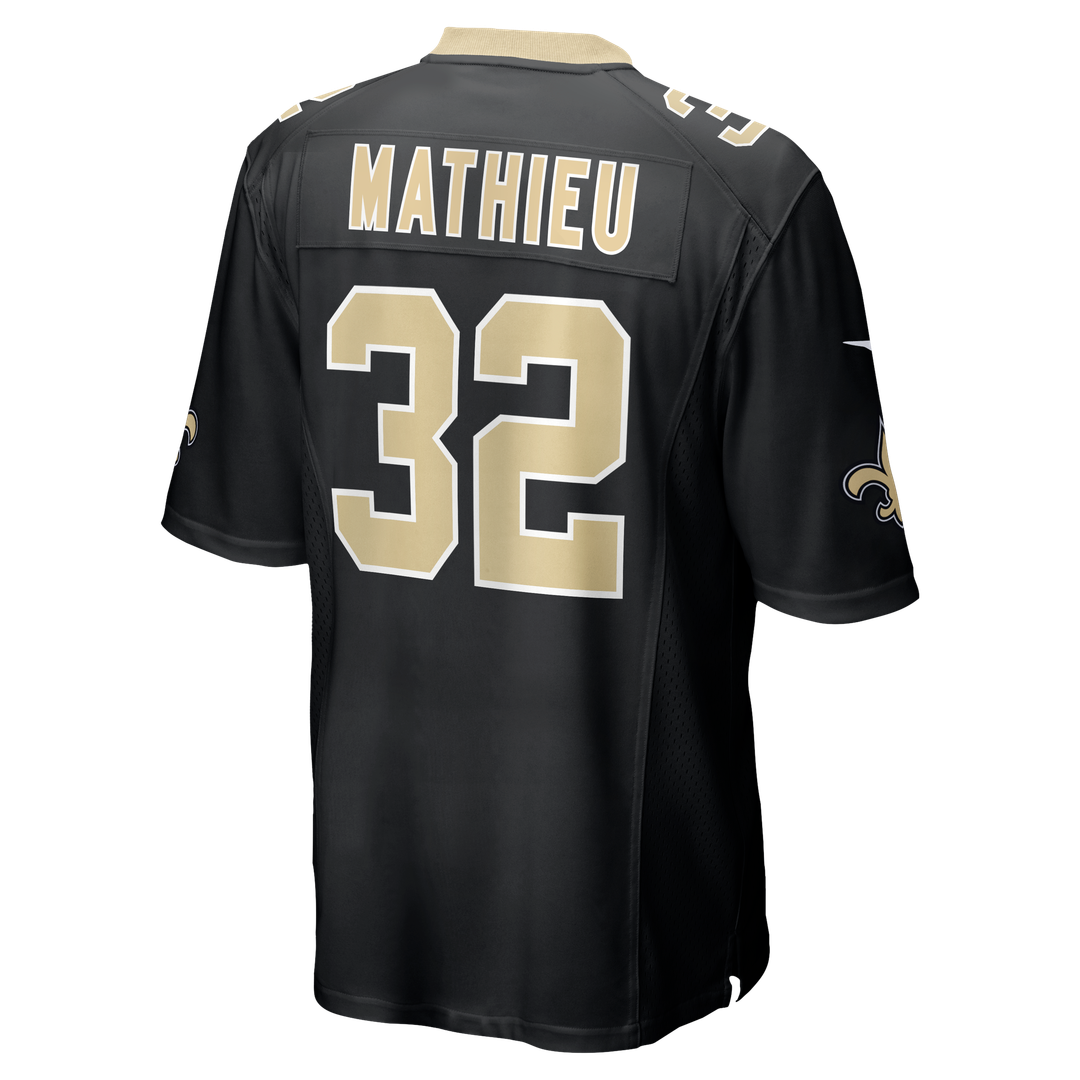 New Orleans Saints Tyrann Mathieu Nike Black Game Jersey - product image 11