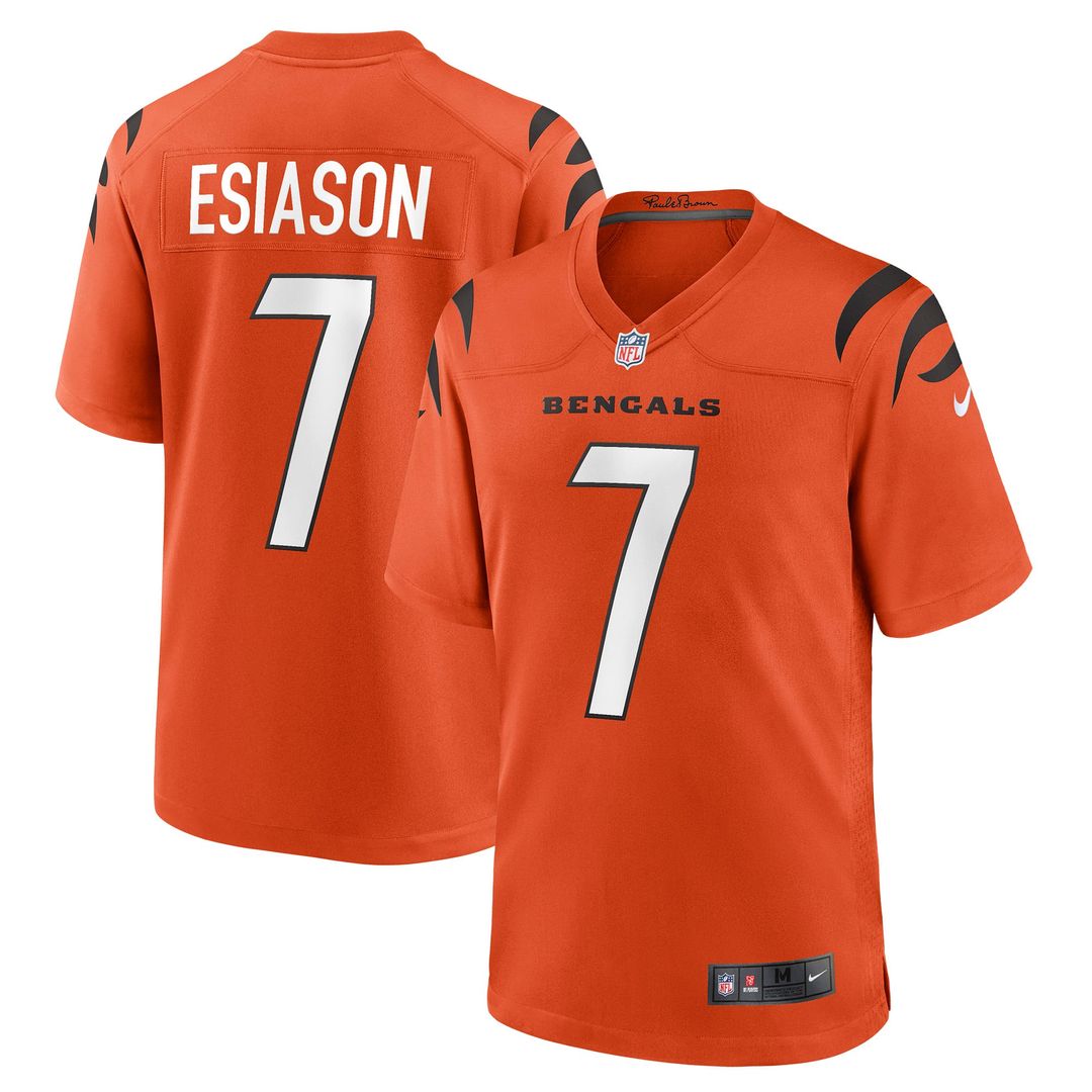 Cincinnati Bengals Boomer Esiason Nike Orange Retired Player Alternate Game Jersey - product image 1