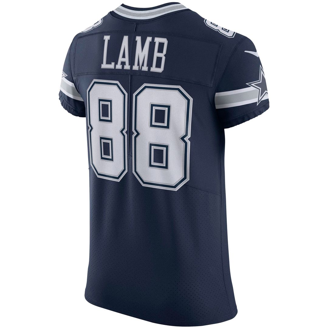 Dallas Cowboys CeeDee Lamb Nike Navy Vapor Elite Jersey - product image 3