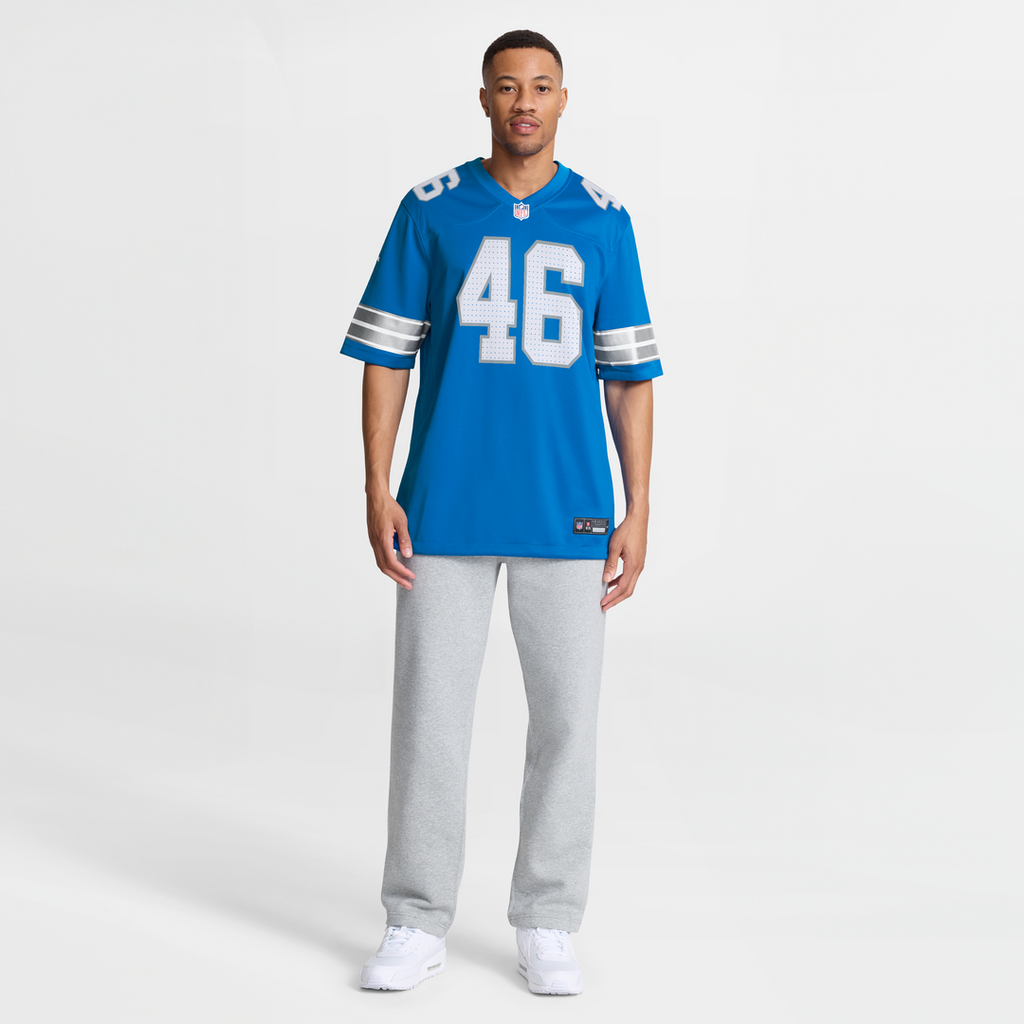 Detroit Lions Jack Campbell Nike Blue Game Jersey - product image 7