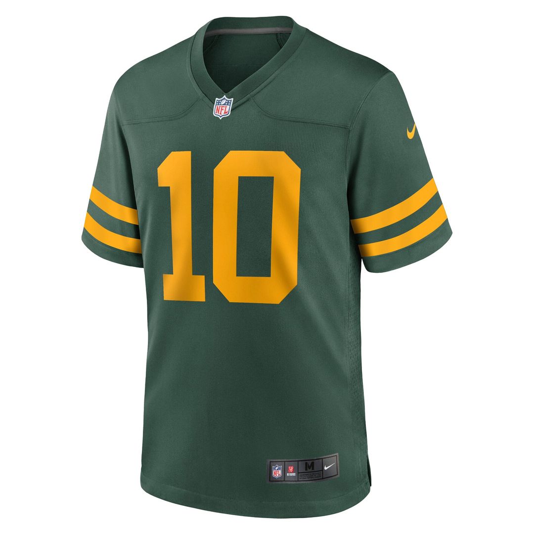 Green Bay Packers Jordan Love Nike Green Alternate Game Jersey - product image 2