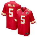 Kansas City Chiefs Mansoor Delane Nike Red Team Game Jersey - product image 7