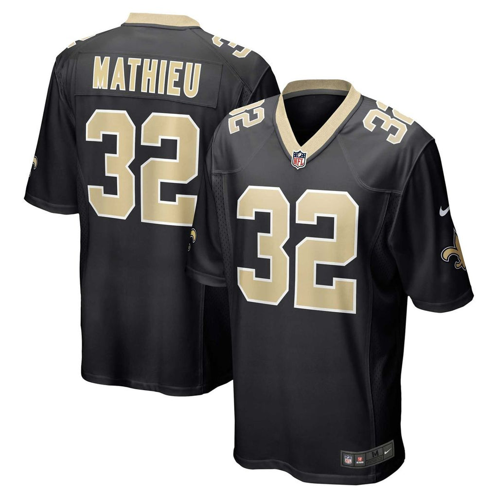New Orleans Saints Tyrann Mathieu Nike Black Game Jersey - product image 1
