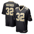 New Orleans Saints Tyrann Mathieu Nike Black Game Jersey - product image 1