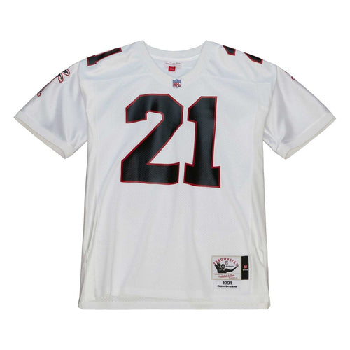 Atlanta Falcons 1991 Deion Sanders Mitchell & Ness White Authentic Throwback Retired Player Jersey - product image 2