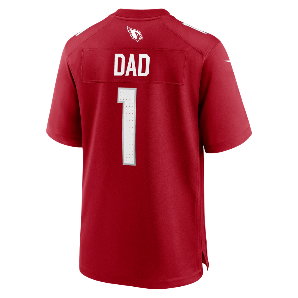 Arizona Cardinals Number 1 Dad Nike Cardinal Game Jersey - product image 3