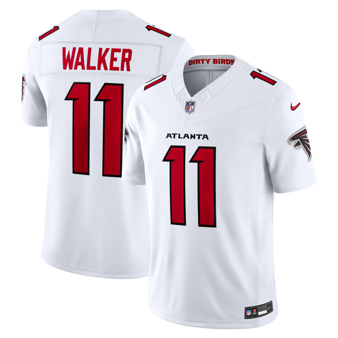 Atlanta Falcons Jalon Walker Nike White Vapor F.U.S.E. Stitched Limited Jersey - product image 9