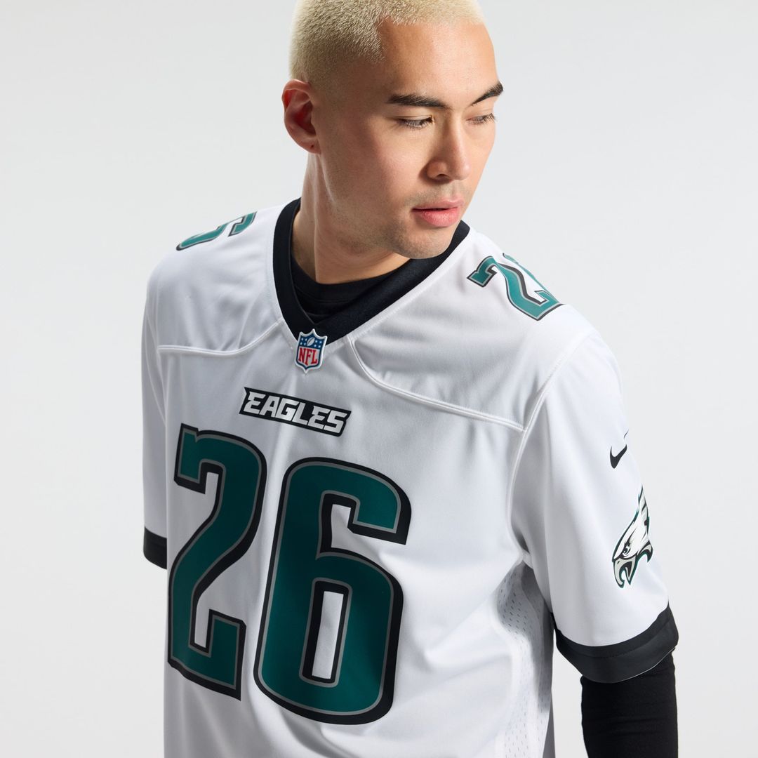 Philadelphia Eagles Saquon Barkley Nike White Game Jersey - product image 25