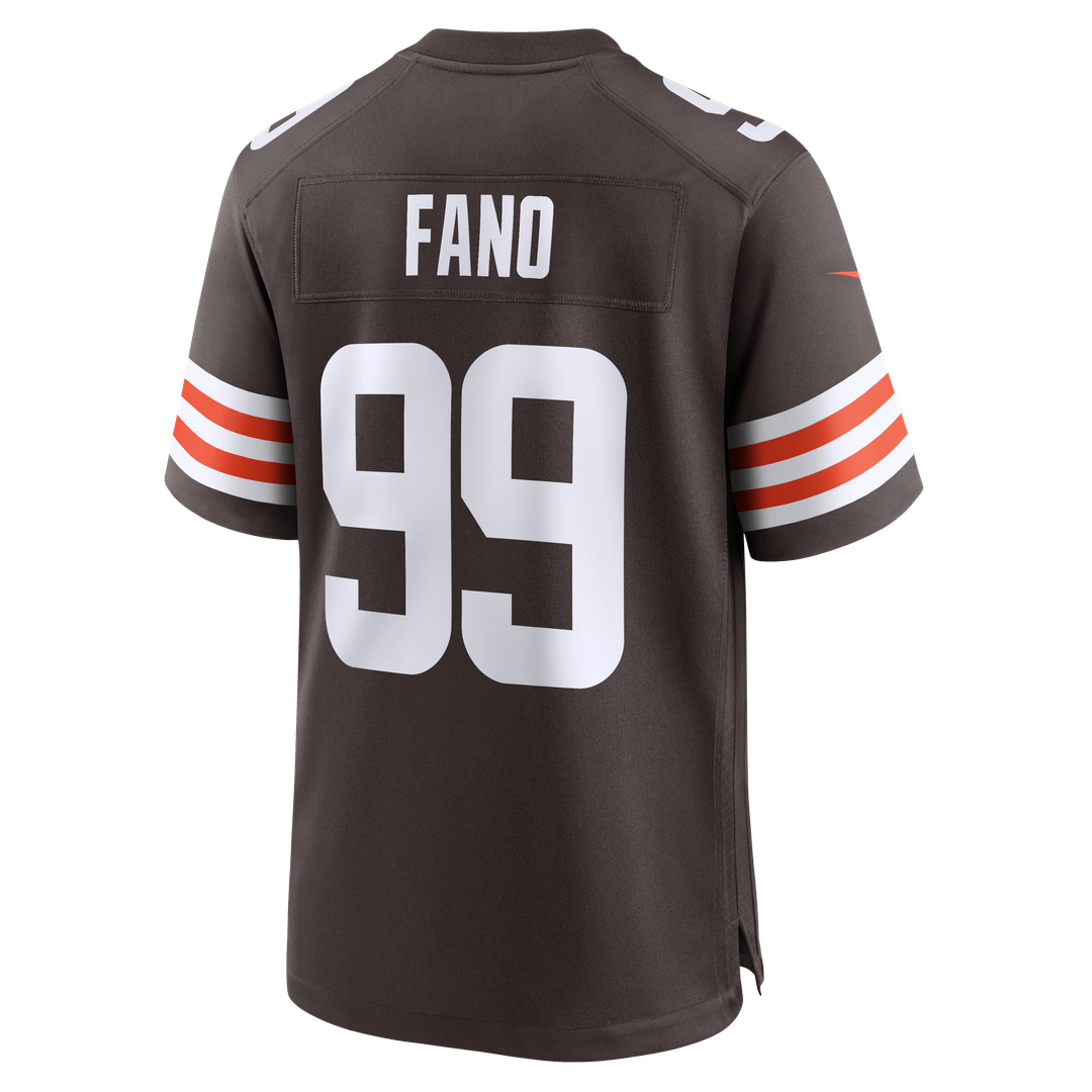 Cleveland Browns Logan Fano Nike Brown Team Game Jersey - product image 5