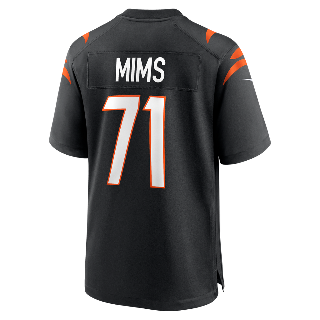 Cincinnati Bengals Amarius Mims Nike Black Player Game Jersey - product image 3