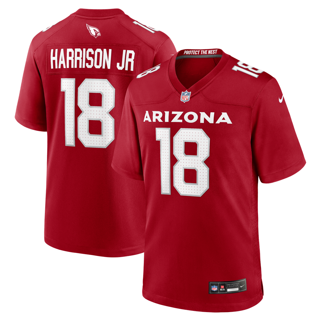 Arizona Cardinals Marvin Harrison Jr. Nike Cardinal Player Game Jersey - product image 1