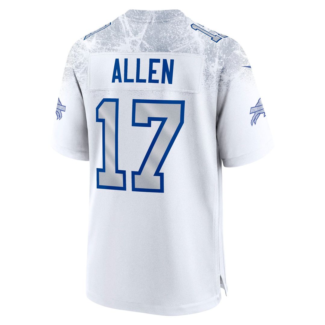 Buffalo Bills Josh Allen Nike White Rivalries Collection Game Jersey - product image 2