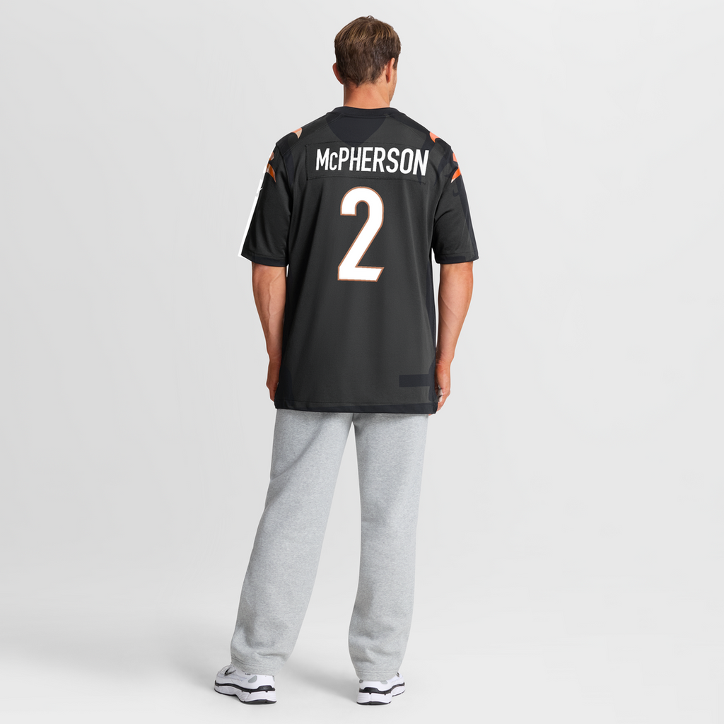 Cincinnati Bengals Evan McPherson Nike Black Game Jersey - product image 8