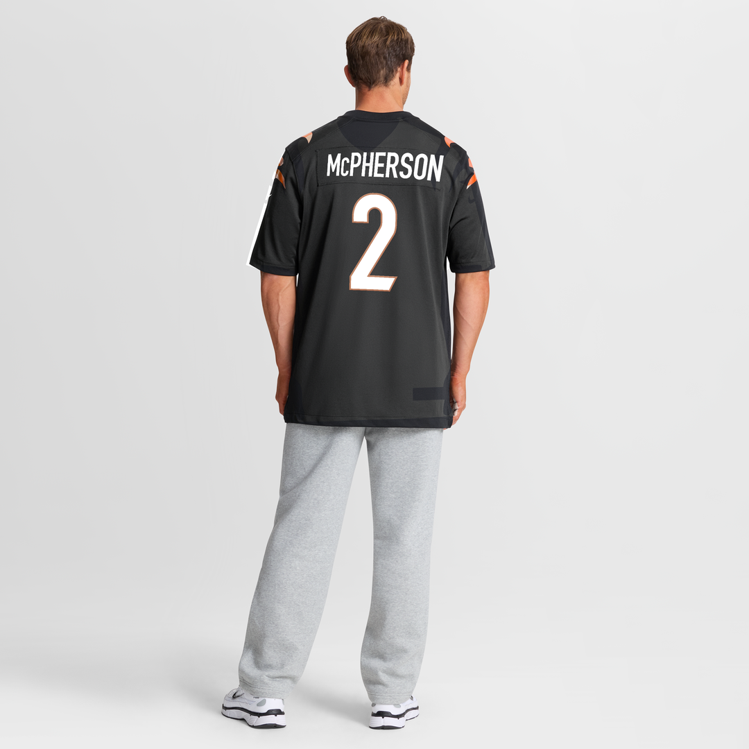 Cincinnati Bengals Evan McPherson Nike Black Game Jersey - product image 8