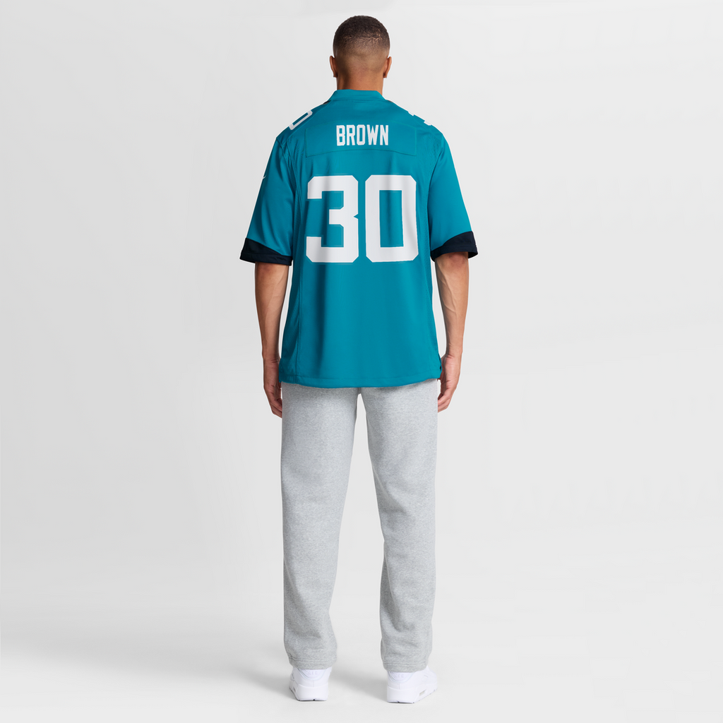 Jacksonville Jaguars Montaric Brown Nike Teal Game Player Jersey - product image 8