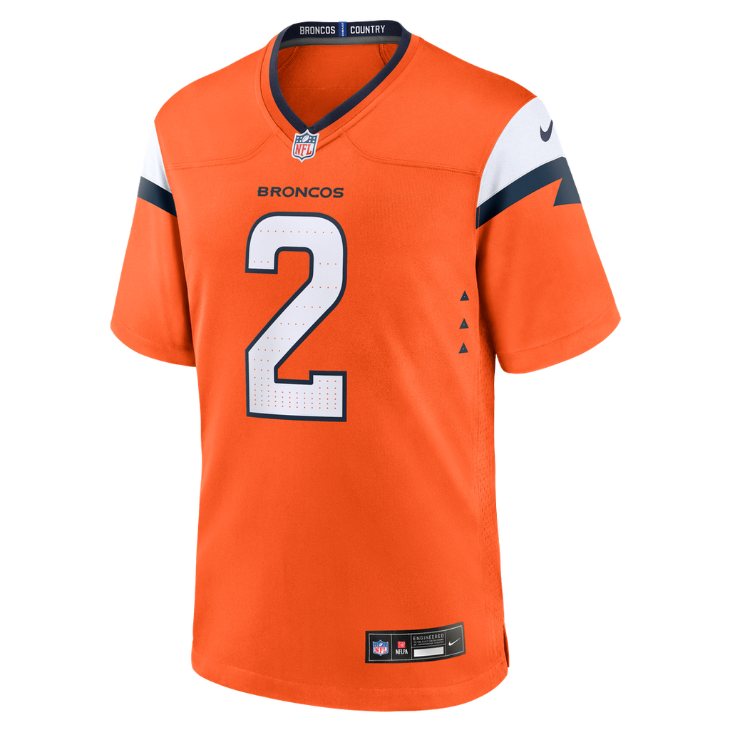 Denver Broncos Patrick Surtain II Nike Orange Team Game Jersey - product image 7