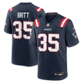 New England Patriots K.J. Britt Nike Navy Team Game Jersey - product image 1