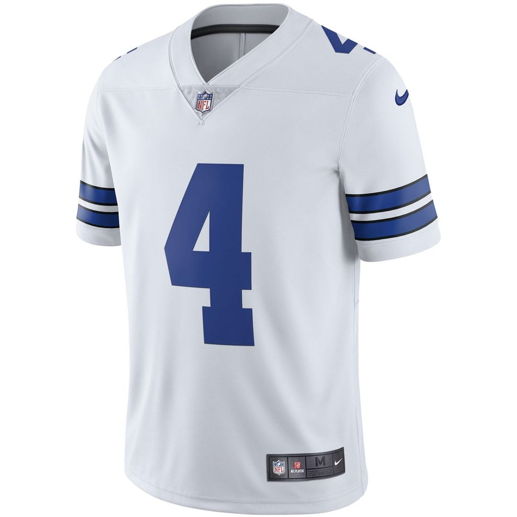 Dallas Cowboys Dak Prescott Nike White Vapor Limited Player Jersey - product image 5