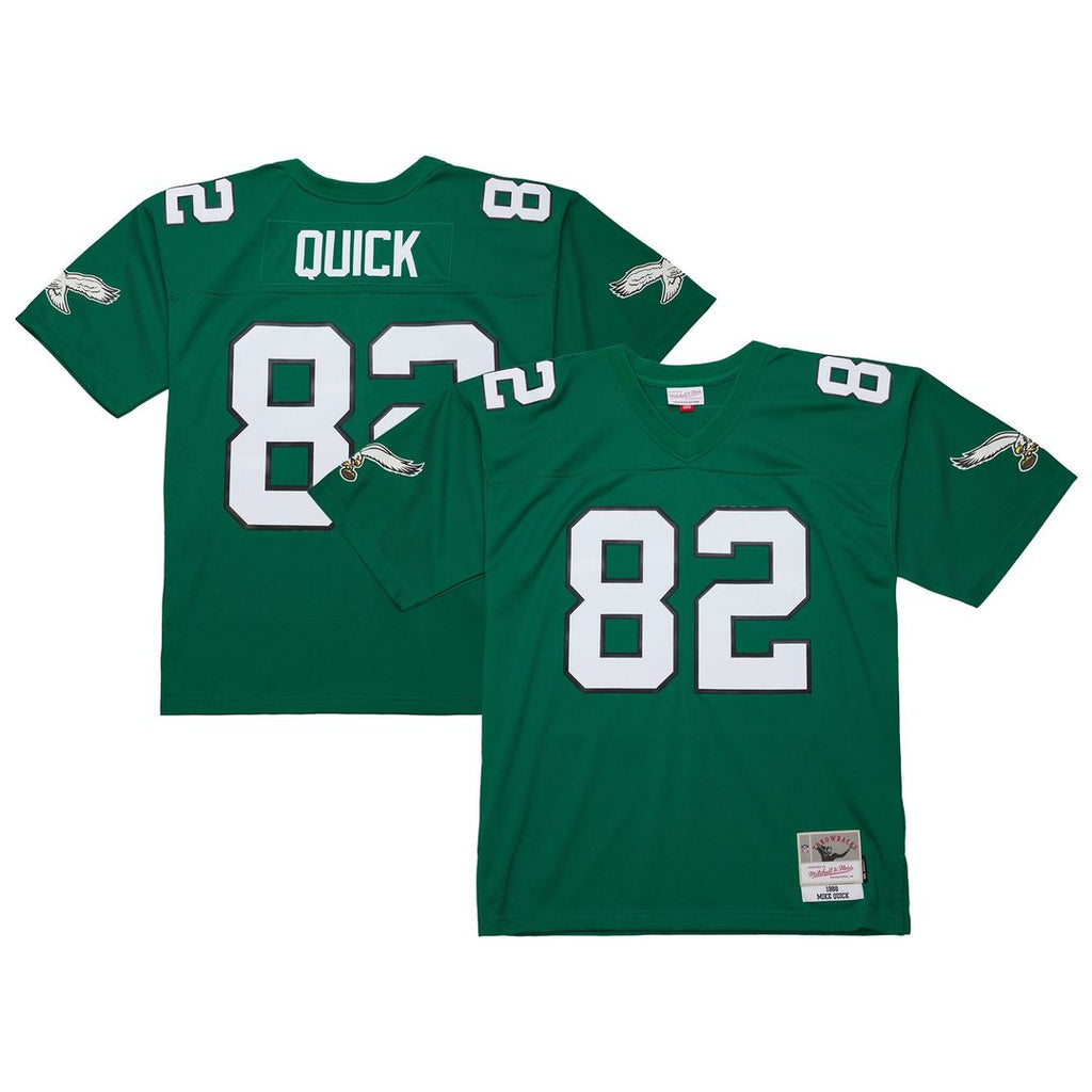 Philadelphia Eagles Mike Quick Mitchell & Ness Kelly Green Legacy Replica Jersey - product image 1