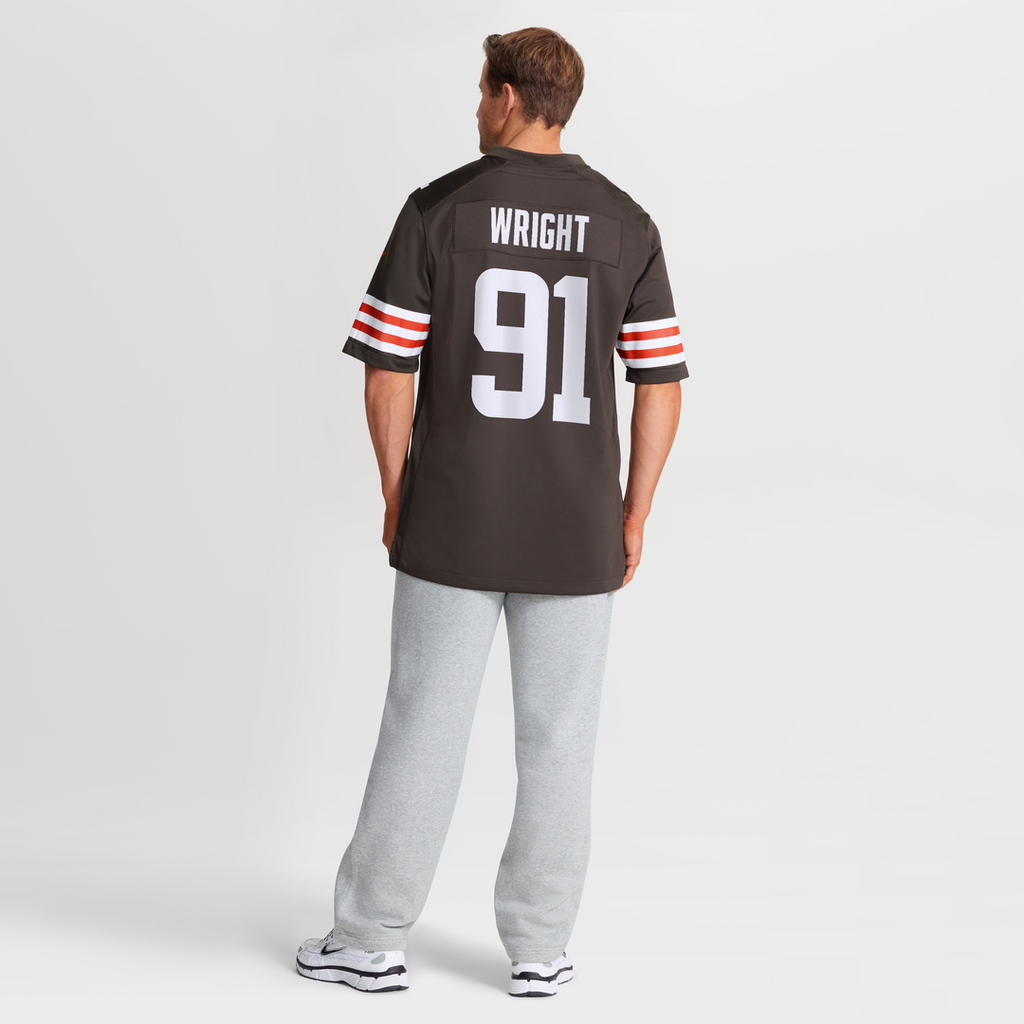 Cleveland Browns Alex Wright Nike Brown Team Game Jersey - product image 8