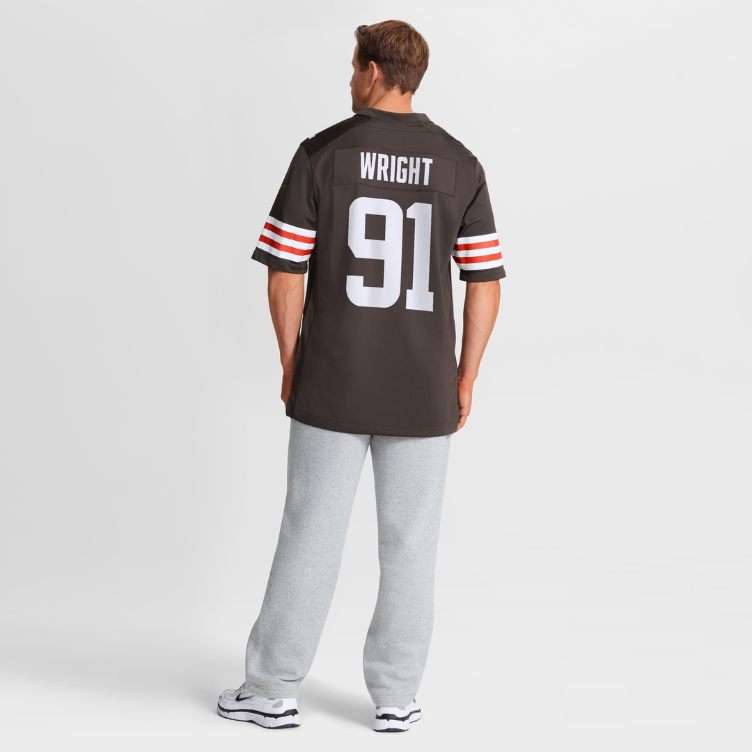 Cleveland Browns Alex Wright Nike Brown Team Game Jersey - product image 8