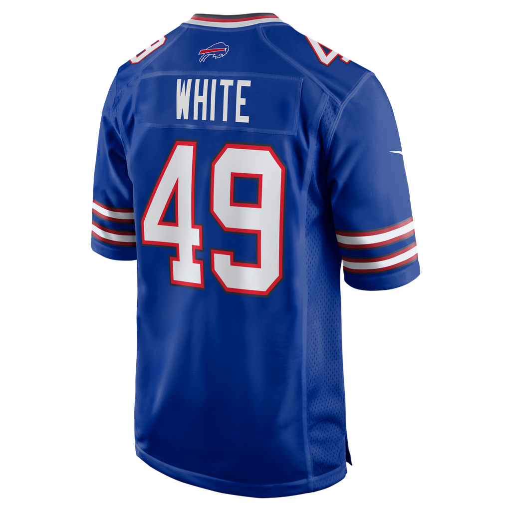 Buffalo Bills DaShaun White Nike Royal Team Game Jersey - product image 3