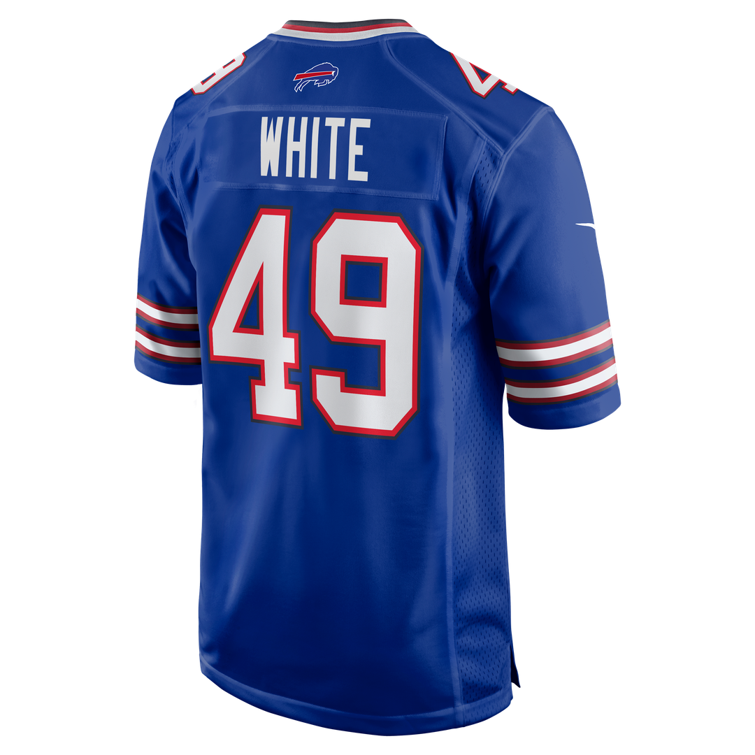 Buffalo Bills DaShaun White Nike Royal Team Game Jersey - product image 3