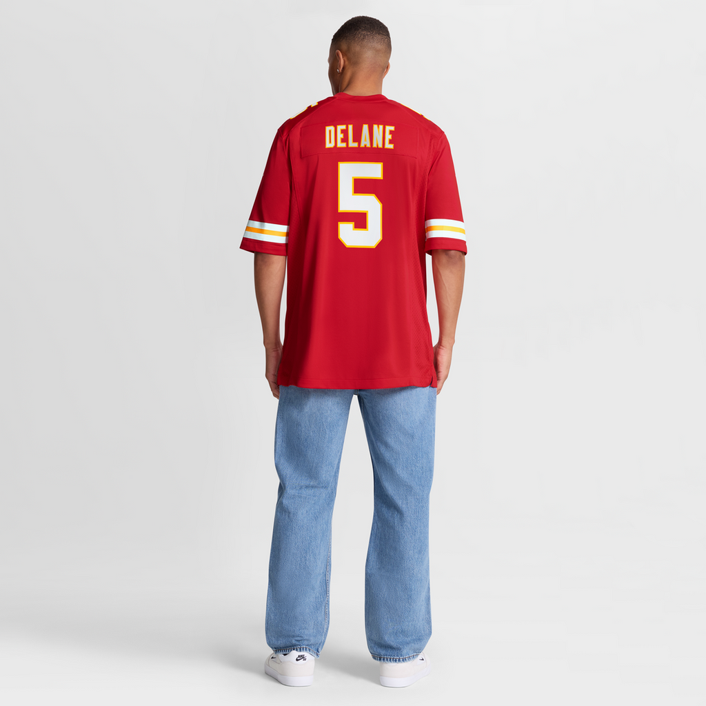 Kansas City Chiefs Mansoor Delane Nike Red Team Game Jersey - product image 9