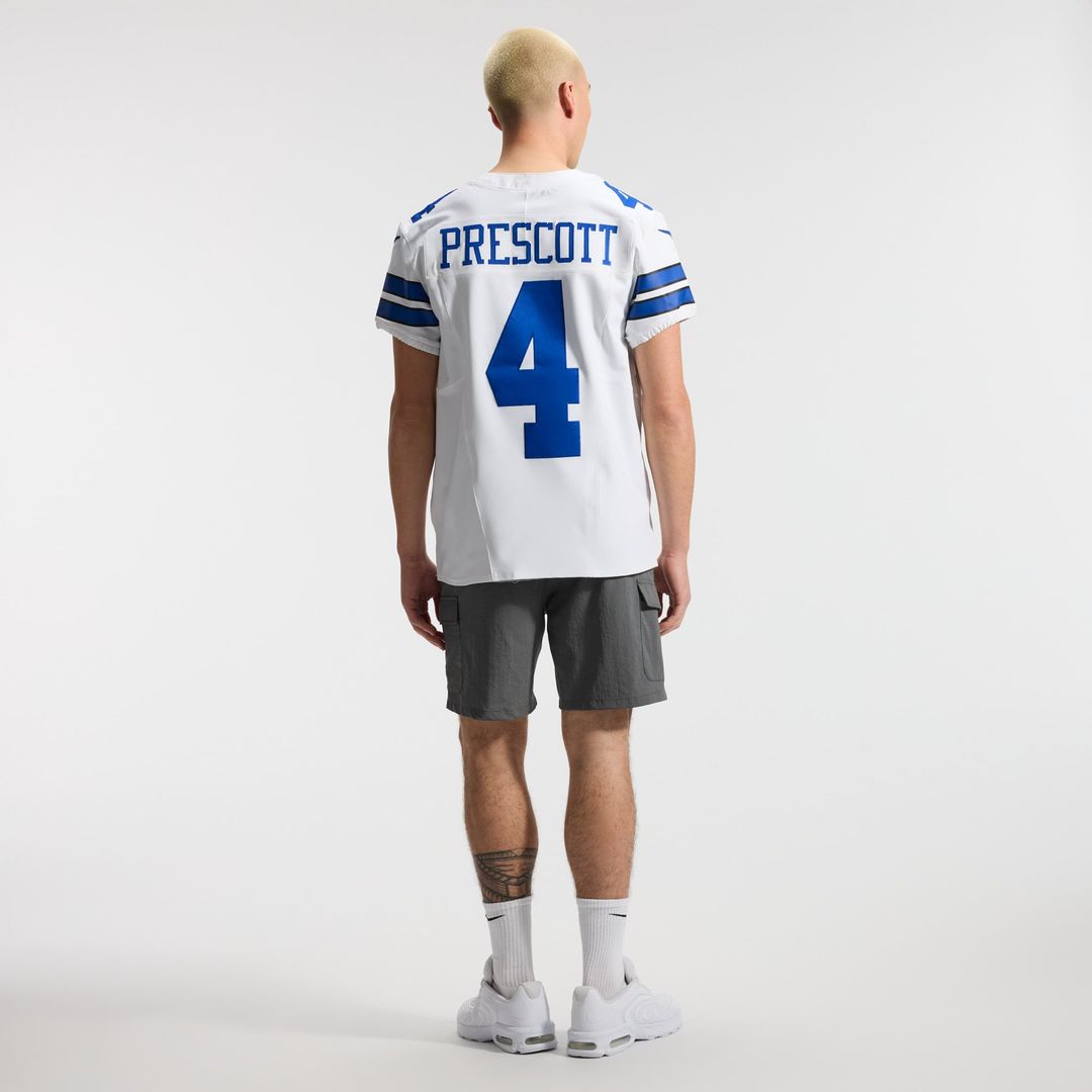 Dallas Cowboys Dak Prescott Nike White Vapor F.U.S.E. Elite Jersey - product image 6