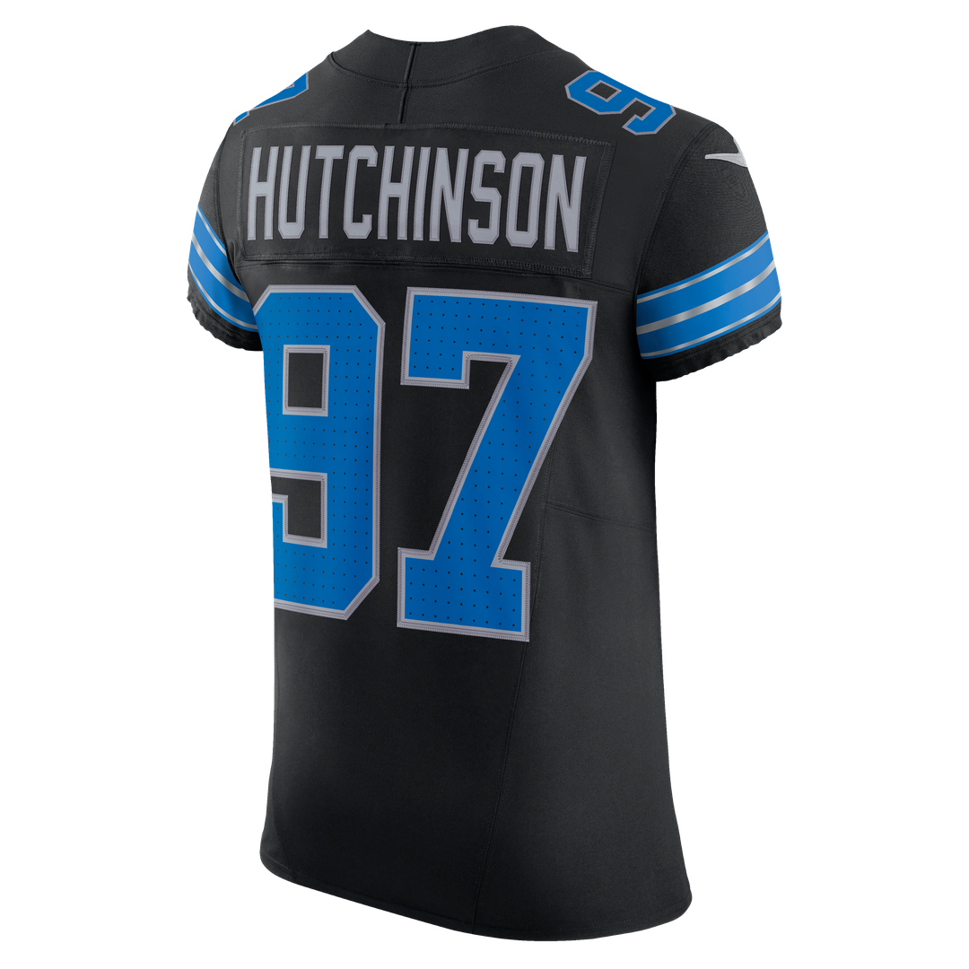 Detroit Lions Aidan Hutchinson Nike Black Alternate Vapor F.U.S.E. Elite Jersey - product image 3