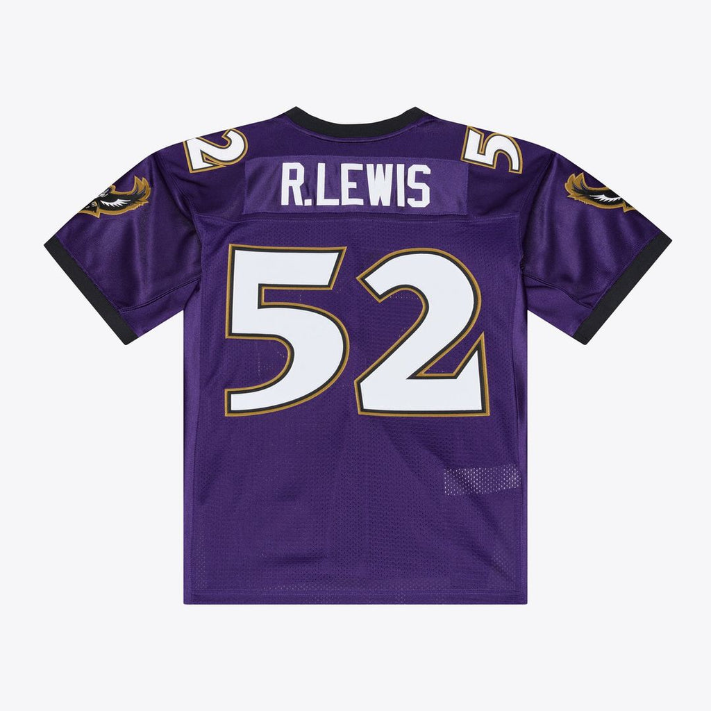 Baltimore Ravens Ray Lewis Mitchell & Ness Purple 1996 Authentic Throwback Jersey - product image 3
