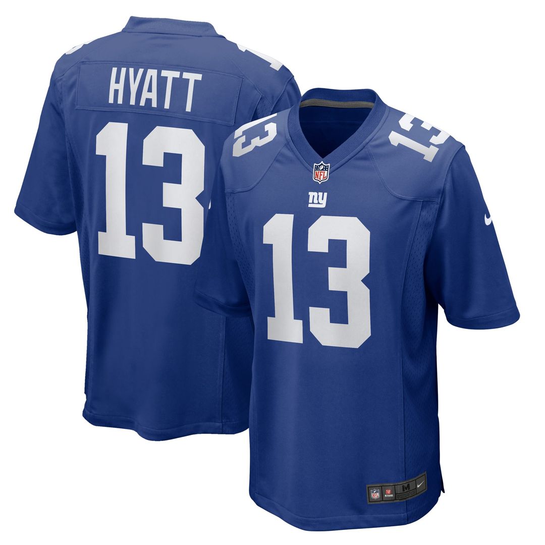 New York Giants Jalin Hyatt Nike Royal Team Game Jersey - product image 4