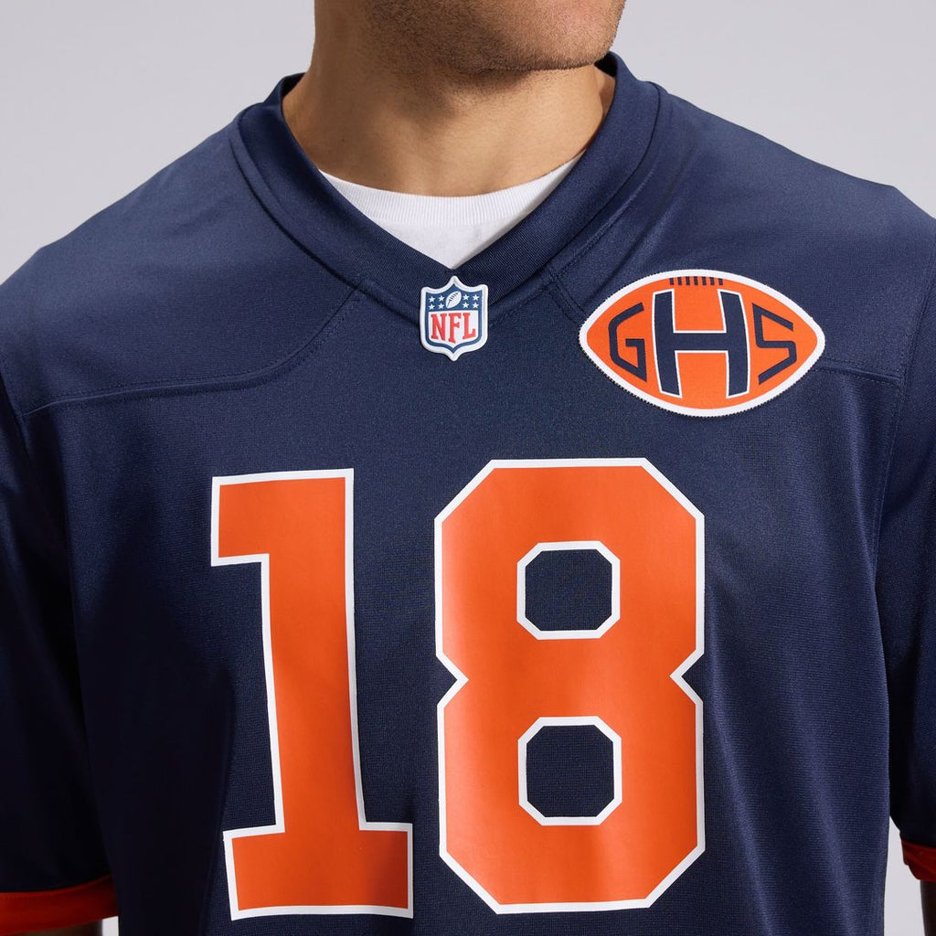 Chicago Bears Caleb Williams Nike Navy 2026 Rivalries Collection Game Jersey - product image 9