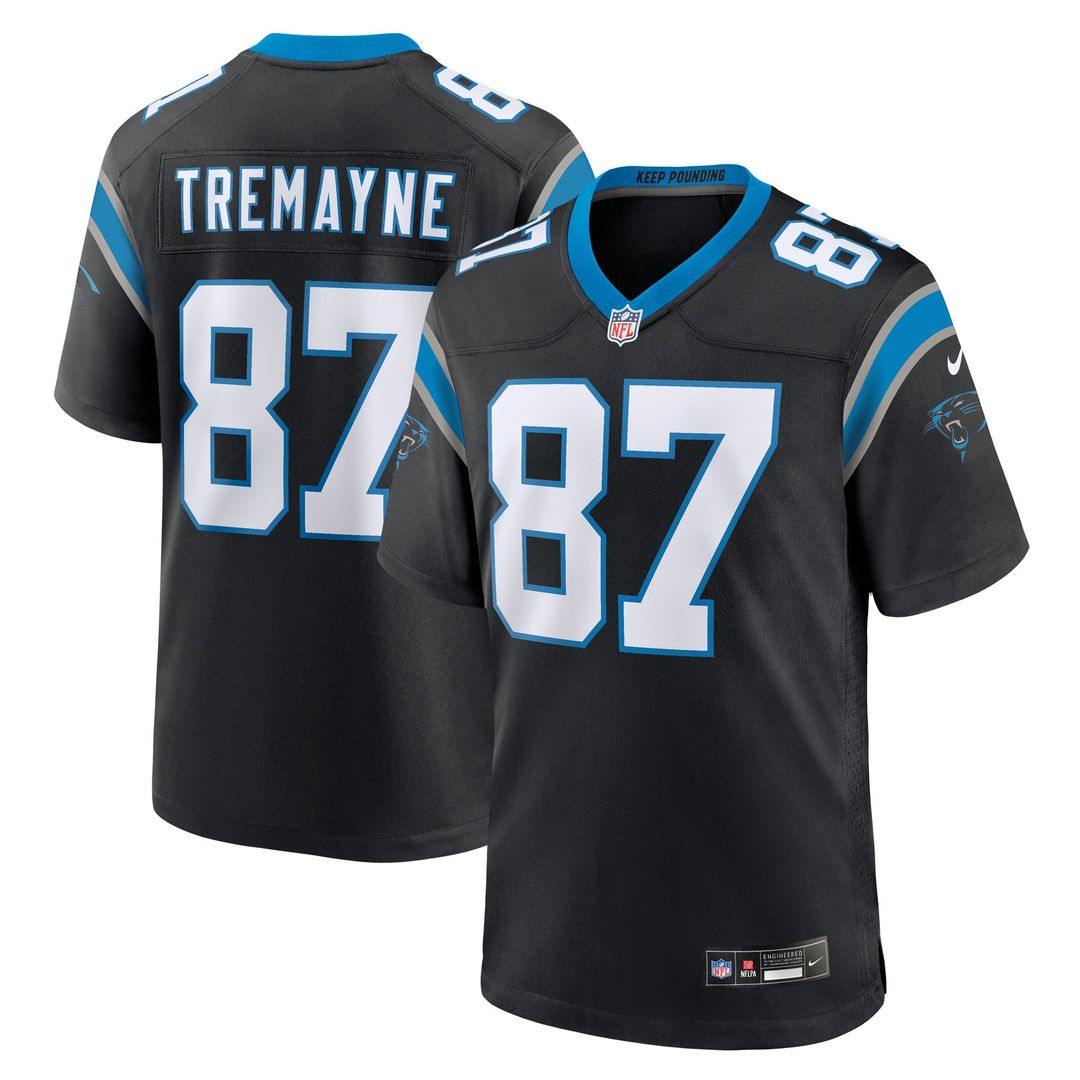 Carolina Panthers Brycen Tremayne Nike Black Team Game Jersey - product image 1