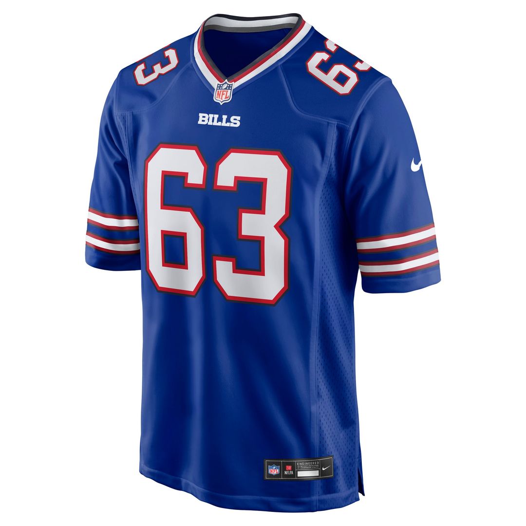 Buffalo Bills Austin Corbett Nike Royal Team Game Jersey - product image 2