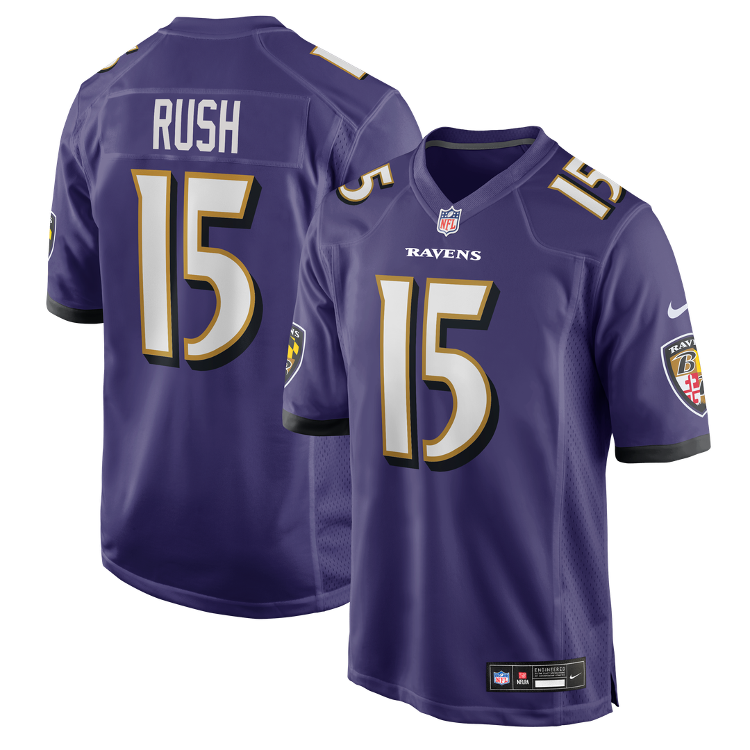 Baltimore Ravens Cooper Rush Nike Purple Team Game Jersey - product image 1