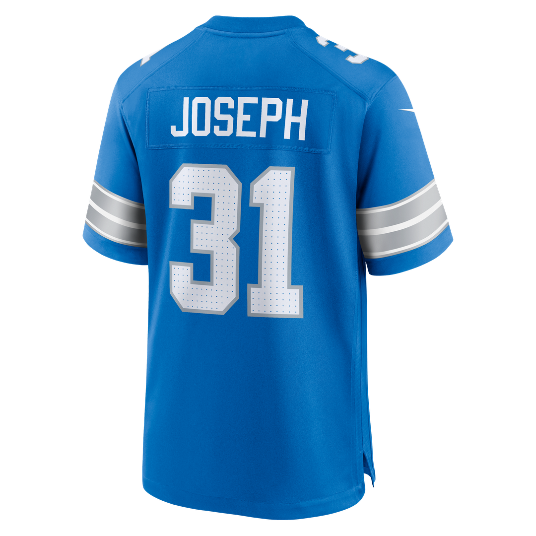 Detroit Lions Kerby Joseph Nike Blue Team Game Jersey - product image 3