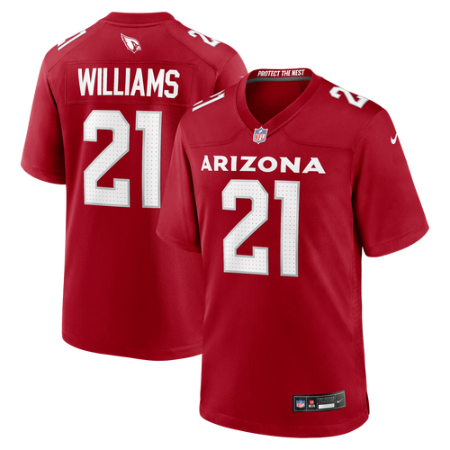 Arizona Cardinals Garrett Williams Nike Cardinal Game Jersey - product image 1