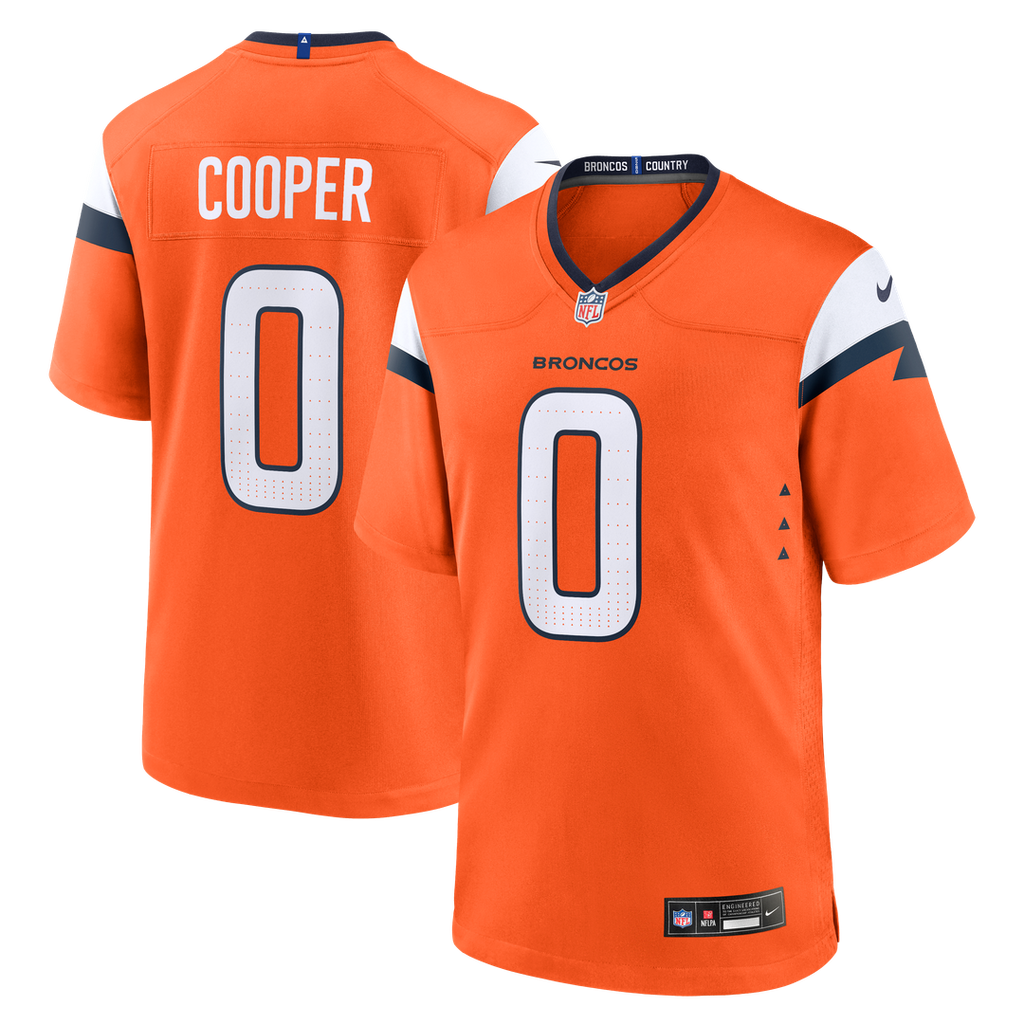 Denver Broncos Jonathon Cooper Nike Orange Team Game Jersey - product image 1