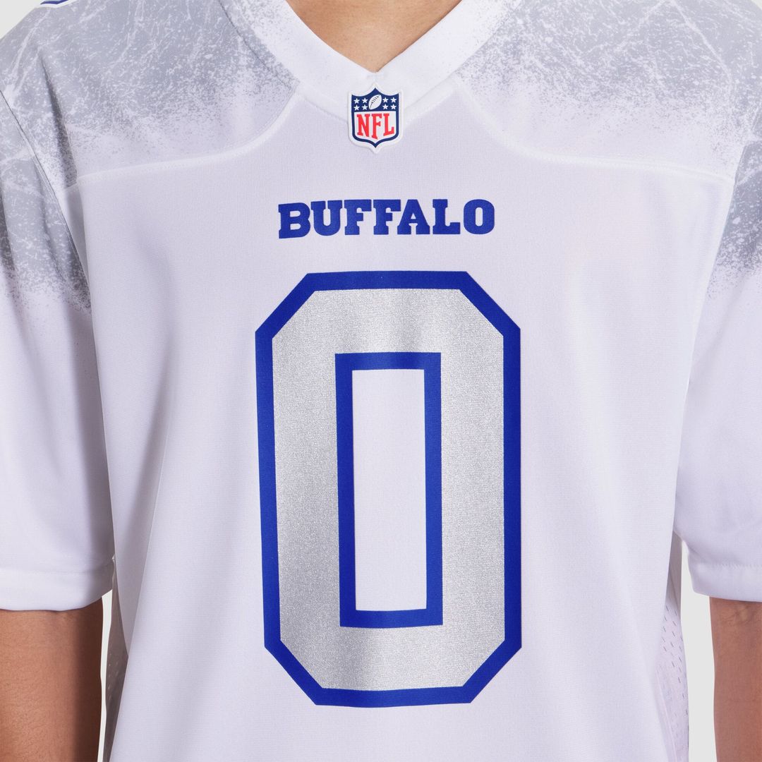 Buffalo Bills Keon Coleman Nike White Rivalries Collection Game Jersey - product image 6