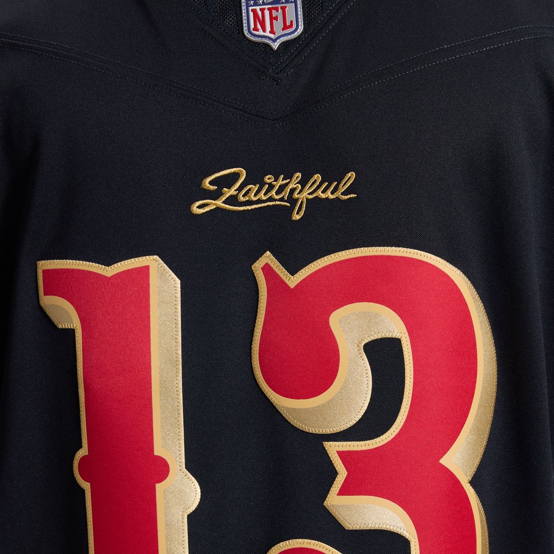 San Francisco 49ers Brock Purdy Nike Black Rivalries Collection Stitched Limited Jersey - product image 14