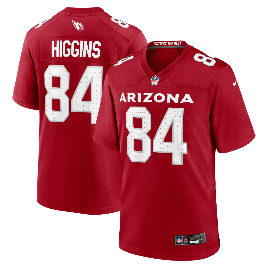 Arizona Cardinals Elijah Higgins Nike Cardinal Team Game Jersey - product image 1