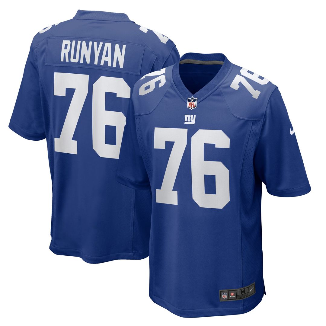 New York Giants Jon Runyan Nike Royal Team Game Jersey - product image 1