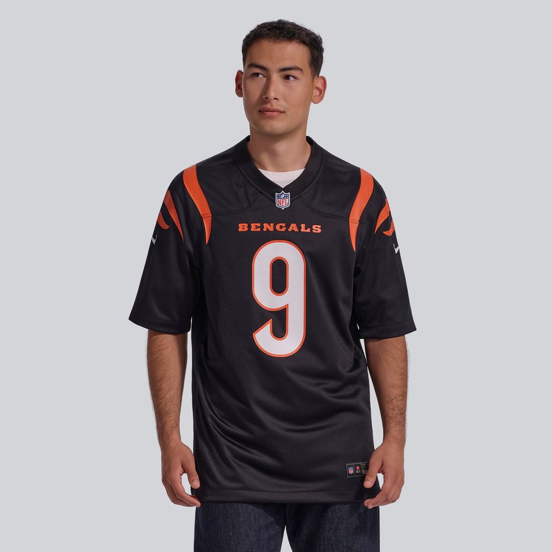 Cincinnati Bengals Joe Burrow Nike Black Player Game Jersey - product image 18