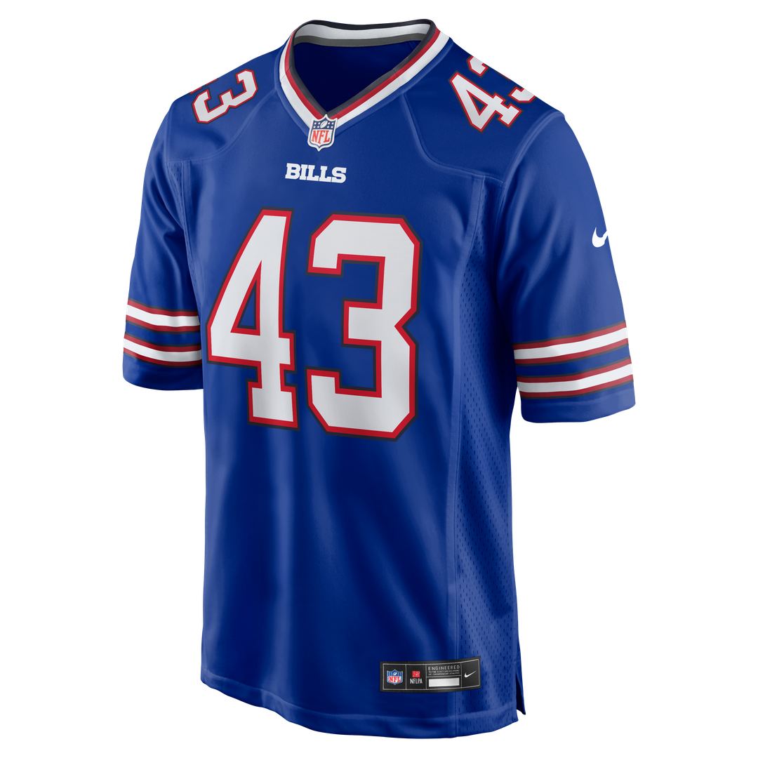Buffalo Bills Dorian Strong Nike Royal Team Game Jersey - product image 2