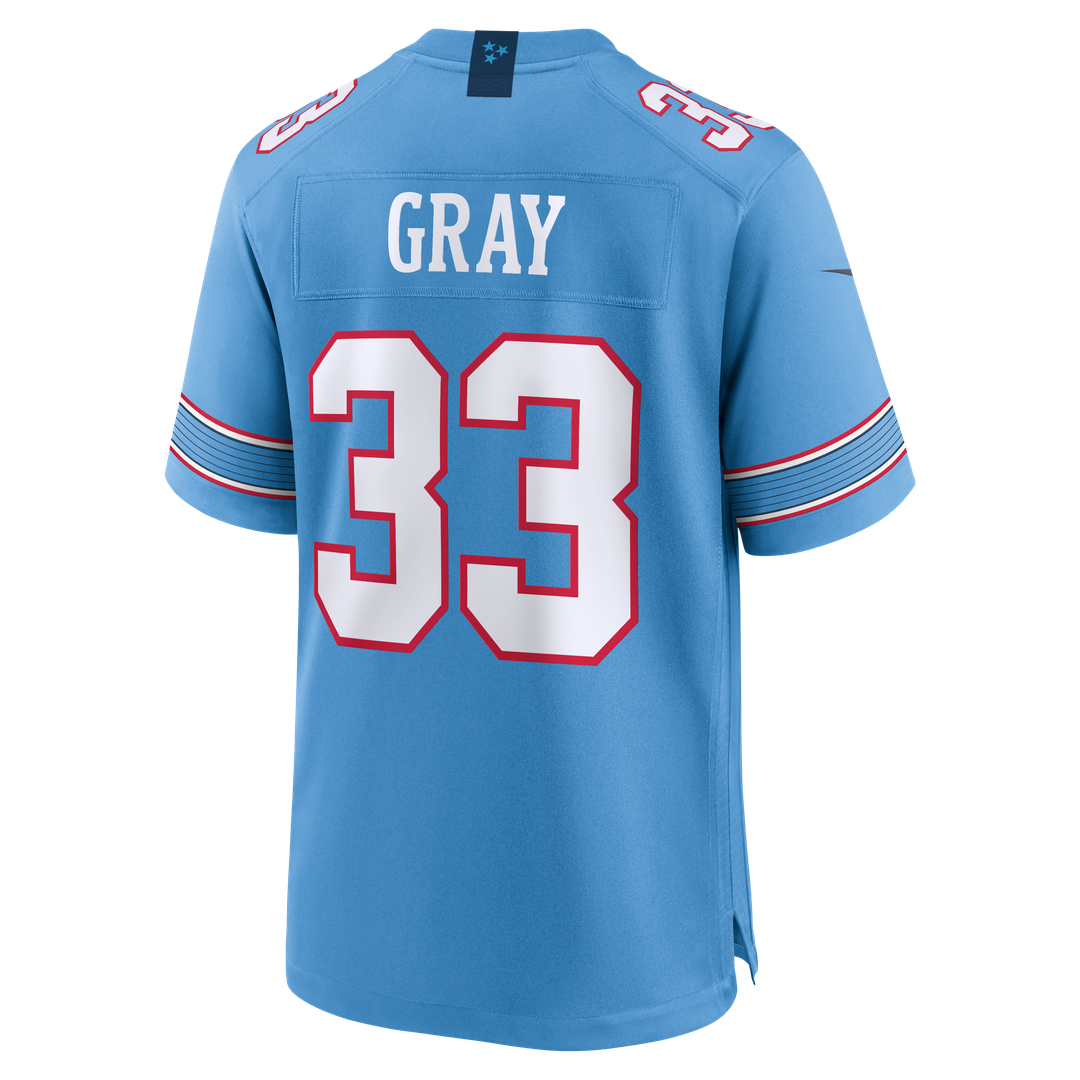 Tennessee Titans Cedric Gray Nike Light Blue Game Jersey - product image 3